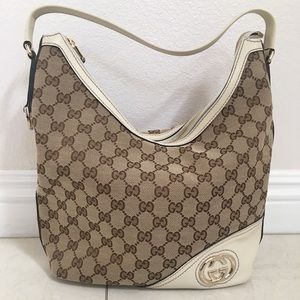 Gucci Original GG Canvas Hobo Bag